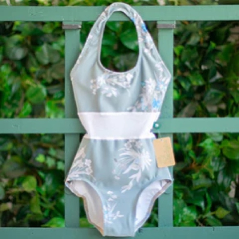 Luckyleo adult small halter leotard